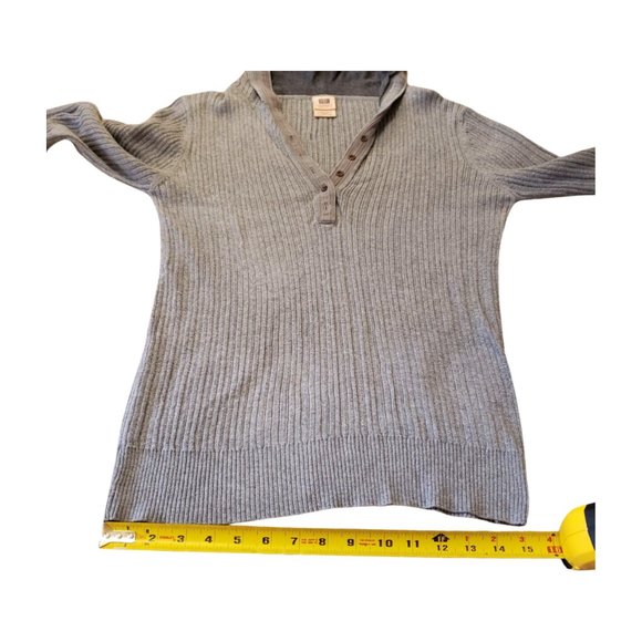 Faded Glory 4 Button Long Sleeve Hoodie - Picture 11 of 12